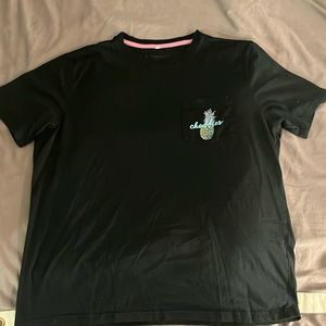 Chubbies Neon Pineapple - Black Medium Men’s T-Shirt